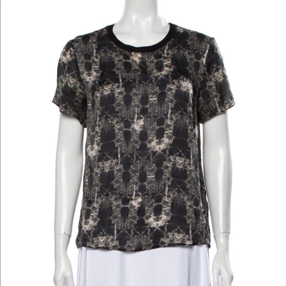 Theyskens’ Theory Silk Shirt Dress